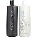 Sebastian Drench Shampoo And Conditioner 33.8 oz Duo for unisex by Sebastian