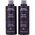 Aveda Set-Invati Advanced Scalp Revitalizer 5 oz Duo With Pump for unisex by Aveda