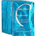 Malibu Hair Care Miracle Repair Wellnes Reconstructor Box Of 12 for unisex by Malibu Hair Care