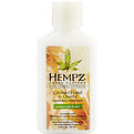 Hempz Fresh Fusions Citrine Crystal & Quartz Herbal Body Moisturizer 2.25 oz for unisex by Hempz