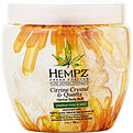 Hempz Fresh Fusions Citrine Crystal & Quartz Herbal Body Buff 7 oz for unisex by Hempz