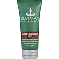 Clubman Temporary Hair Color Gel - Dark Brown for men by Clubman
