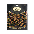 Zhoe Double Hair Combs - Brown for unisex by Zhoe