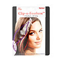 Mia Clip-In-Feathers - Purple for unisex by Mia