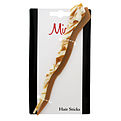 Mia Hair Sticks - Beige & Gold for unisex by Mia