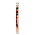 Lord & Cliff 100% Remy Human Hair Grizzly Highlight Clip-In Extension 14" - Burnt Orange/Brown for unisex by Lord & Cliff