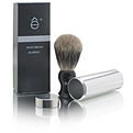 Eshave Fine Badger Shaving Travel Brush With Canister - Black for unisex by Eshave