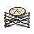 Zhoe Double Hair Combs - Black Magic for unisex by Zhoe