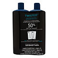 Sebastian Twisted Elastic Cleanser Shampoo & Conditioner Duo 33.8 oz for unisex by Sebastian