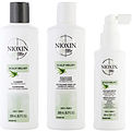 Nioxin Scalp Relief 3 Piece Set (Cleanser 6.7oz, Conditioner 6.7oz, Serum 3.3oz) for unisex by Nioxin