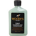 Woody's 2-N-1 Shampoo And Conditioner for men by Woody's