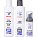 Nioxin 3 Piece Full Kit System 6 With Cleanser Shampoo 5 oz & Scalp Therapy Conditioner 5 oz & Scalp Treatment 1.4 oz for unisex by Nioxin