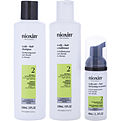 Nioxin 3 Piece Full Kit System 2 With Cleanser Shampoo 5 oz & Scalp Therapy Conditioner 5 oz & Scalp Treatment 1.3 oz for unisex by Nioxin