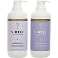 Virtue Shower Power Duo- Full Conditioner 17 oz & Full Shampoo 17 oz for unisex by Virtue