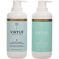 Virtue Shower Power Duo- Recovery Conditioner 17 oz & Recovery Shampoo 17 oz for unisex by Virtue