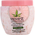 Hempz Fresh Fusions Pink Pomelo & Himalayan Sea Salt Herbal Body Salt Scrub 7 oz for unisex by Hempz