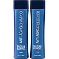 Brazilian Blowout Hc_set: 12 oz Anti-Aging Shampoo And Conditioner Duo Set for unisex by Brazilian Blowout