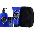 Jack Black Clean & Cool Body Basics Kit: All-Over Wash For Face, Hair & Body 10 oz + Pit Boss Antiperspirant & Deodorant 2.75 oz + Cool Moisture Body Lotion 16 oz +Sustainable Bag--4 Pcs for men by Jack Black