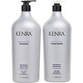 Kenra Brightening Conditioner And Shampoo Liter Duo for unisex by Kenra