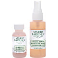 Mario Badescu Grab And Go Set: Drying Lotion 29ml/1oz + Facial Spray With Aloe, Herbs And Rosewater 59ml/2oz --2pcs for unisex by Mario Badescu