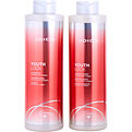 Joico Youthlock With Collagen Shampoo And Conditioner 33.8 oz for unisex by Joico